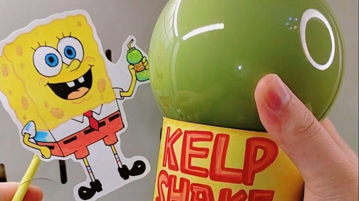 Drinking seaweed juice really does make you grow green fur!! What should I do 😭