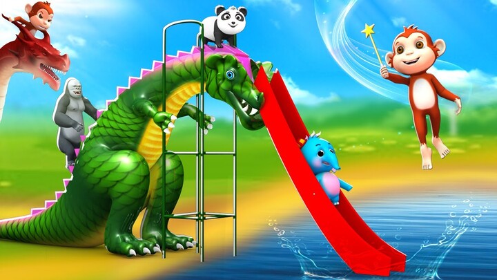 Soccer ball in pipe Buffalo, Gorilla, Zombie T-Rex, Tiger, Hippopotamus, Elephant - Bilibili Soccer ball in pipe Buffalo, Gorilla, Zombie T-Rex, Tiger, Hippopotamus, Elephant - Bilibili
