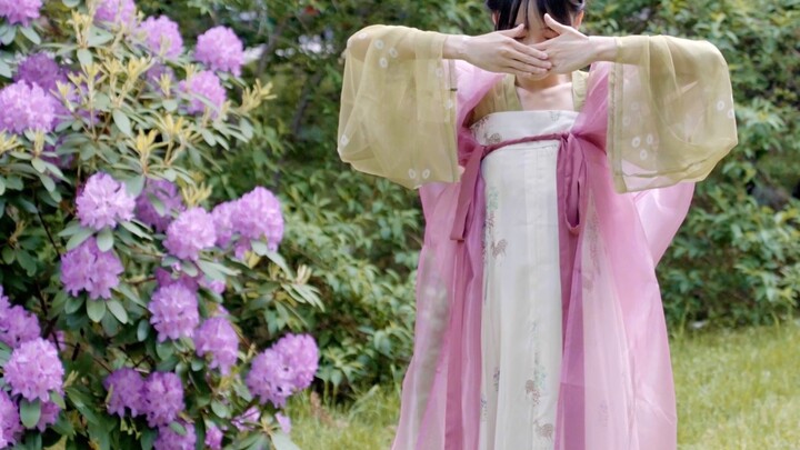 【氵】การเต้นรำ “Spring Comes” ในชุดฮั่นฝูในสหรัฐอเมริกา | เรามาเบ่งบานในฤดูใบไม้ผลิของเราเหมือนฮานิวกั