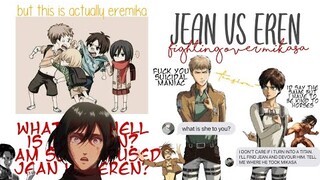 jean asks mikasa out only to summon the jealous attack titan | 30k / 6 subs special [aot]
