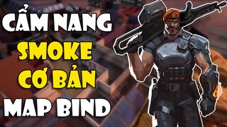 [CẨM NANG VALORANT] Cách sử dụng SMOKE của BRIMSTONE trong map BIND  | Tricksy