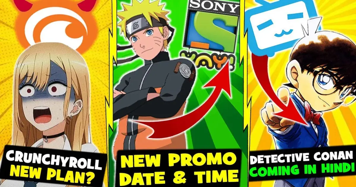 Crunchyroll NEW Anime Update | Naruto NEW Promo On Sony Yay | Detective  Conan Officially In Hindi - Bilibili