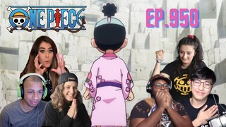 MOMONOSUKE THE LEADER ! ONE PIECE EPISODE 950 BEST REACTION COMPILATION