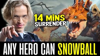 Any hero can SNOWBALL for TOPSON - PRIMAL BEAST Mid 14 mins GG