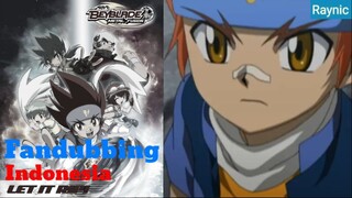 Beyblade metal fusion (2009) Gingga vs 100 blader face hunters [Fandubbing Indonesia]