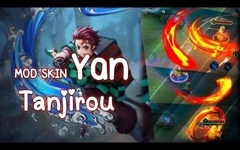 RoV MOD Skin Yan Tanjirou หยานทันจิโร่มีเอฟเฟค 1451