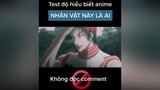 Đoán đi nào, xem có bao nhiêu người biết nhân vật này là ai? fananime highlightanime wibu animeaction character animeboy editanime