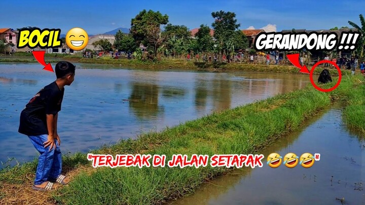 GERANDONG OPPA ILIK NGAMUK KEJAR BOCIL KABUR KE SAWAH❗️❗️KUDA LUMPING REAK RAJAWALI 💥 LEMBUR KURING