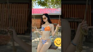 Hot Pinay |  AC Vibes 😱 | Bikini Challenge 🔥🔥🔥