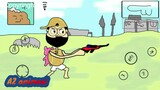 Denis Beban Main game Free fire / Video Kartun Lucu Baru