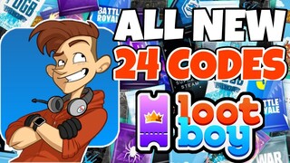 ALL NEW 24 Loot Boy Codes! | Redeem Gift Codes January 2021