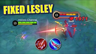 FIXED REVAMPED LESLEY IS SCARY!