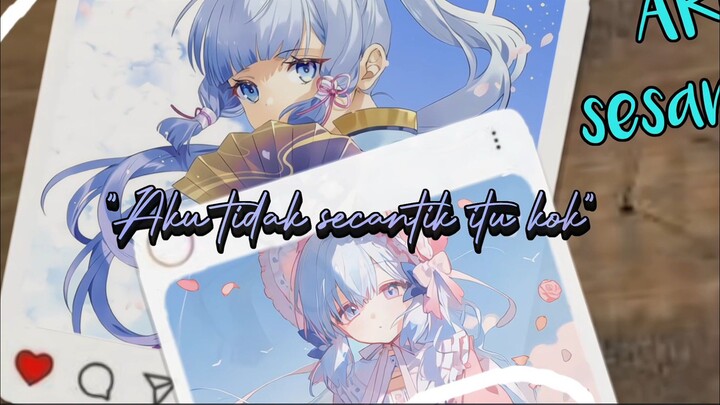 wanita tercantik 🤫 - kamisato ayaka amv edit