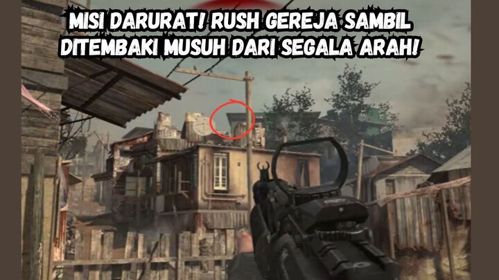 Misi Darurat! Rush Gereja Sambil Ditembaki Musuh dari Segala Arah!