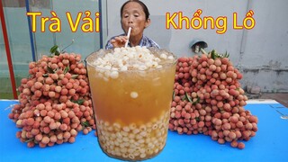 Hưng Troll | Thử Thách Làm Cốc Trà Vải Khổng Lồ 50 Lít Giải Nhiệt Mùa Hè