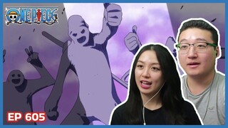 THE G5 ARE REAL ONES!!! 😭 | One Piece Episode 605 Couples Reaction & Discussion