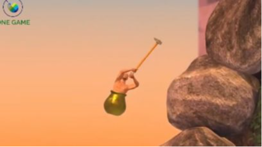Getting over it  with bennnett foddy #onegame