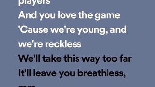 Blank Space.... Taylor swift full lyrics 🥰