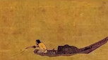 “Fishing Alone on a Cold River” is a landscape painting created by Ma Yuan of the Song Dynasty.
