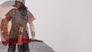 Có rất nhiều chi tiết trên cột cờ của La Mã cổ đại? [Đánh giá Jijia #241] HHMODEL&HAOYUTOYS 1/6 Impe