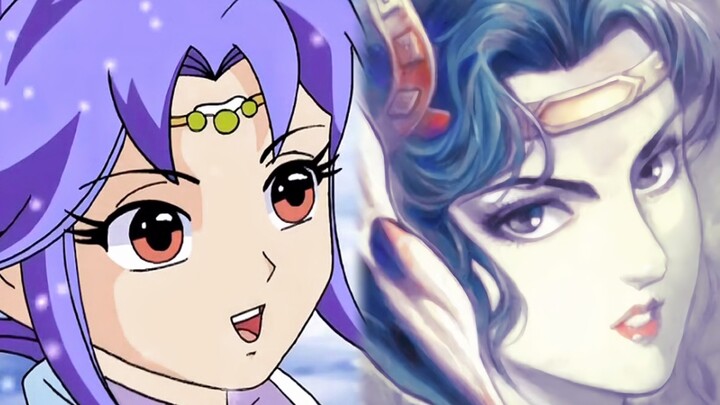 Comparison between the animation and the original manga of "Divine Weapon Beauty Picture Book"