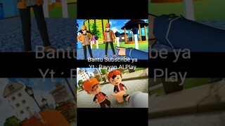 Tiktok Sakura School Simulator | Tiru Aksi Boboiboy taufan| #part28 2022