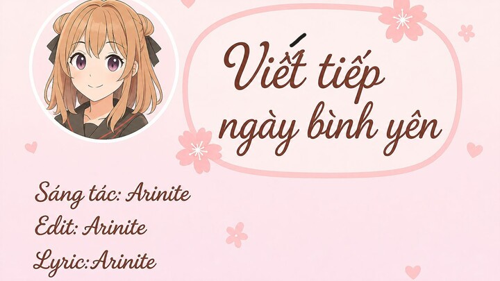 Viết Tiếp Ngày Bình Yên