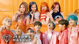 BTS & BLACKPINK - BOY WITH LUV X AS IF IT'S YOUR LAST (MASHUP) [feat. HALSEY]
