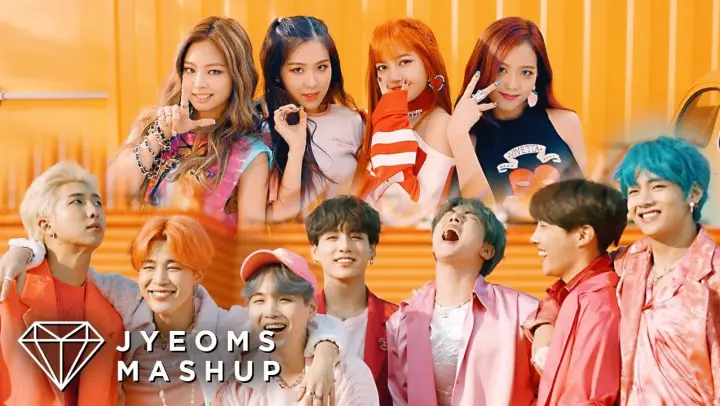 BTS & BLACKPINK - BOY WITH LUV X AS IF IT'S YOUR LAST (MASHUP) [feat. HALSEY]