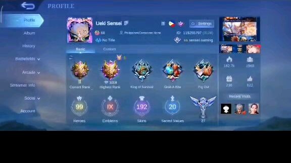 EM EL. Mobile legends. SPAM DIGGIE