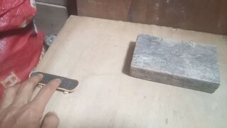 old school kick flip to  50_50 to five O
