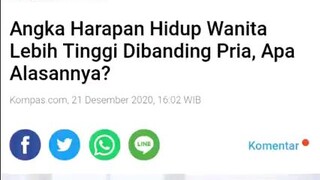 alasan kenapa hidup wanita lebih panjang