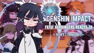 💜✨ Genshin Impact Fatui Harbingers Reacts to Aether || Gacha Club || Genshin Impact // read desc