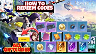 Noah's Heart Global All 9 Giftcode - How to Redeem Code // Noah Heart Global Free Code