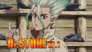 Dr.Stone ดร.สโตน เจ้าแห่งวิทยาศาสตร์กู้คืนอารยธรรมโลก ตอนที่ 01 พากย์ไทย