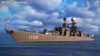 Modern Warships: RF ANCHAR gameplay.