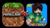 Minecraft VS LiveCraft