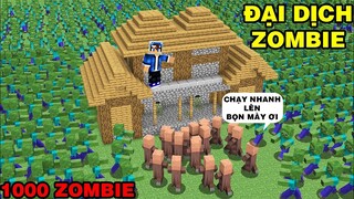 Mình Đã Chạy Trốn Trong | THÀNH PHỐ ZOMBIE | Tìm Vũ Khí Hiện Đại Trong Minecraft Pe..!!