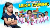 TIM LEIKA GAMING CHALLENGE 💰💸 SETIAP MENANG CROWN DAPAT HADIAH UANG [STUMBLE GUYS INDONESIA]