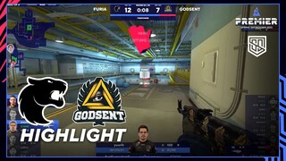 [HIGHLIGHTS] FURIA VS GODSENT | SEMI-FINAL | BLAST SPRING SHOWDOWN 2022 NA