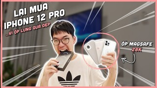 LẠI LỠ TAY MUA IPHONE 12 PRO VÌ MỘT ĐỐNG ỐP XINH...ốp MagSafe chỉ 28K siêu đỉnh! | maybayvlog