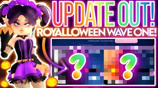 WAVE ONE ROYALLOWEEN UPDATE OUT NOW! NEW SETS IN THE SHOP! ROBLOX Royale High Halloween Update