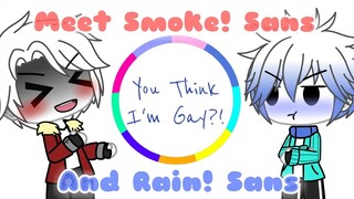 ||You Think I'm Gay Meme|| //Sans OCs//