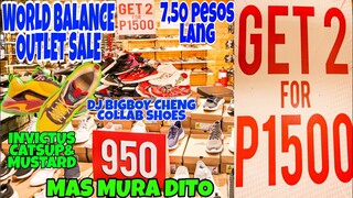 750 PESOS MAY SAPATOS KANA+ BUY 2 FOR ONLY 1,500 MURANG OUTLET SHOES & APPARELS WORLD BALANCE OUTLET