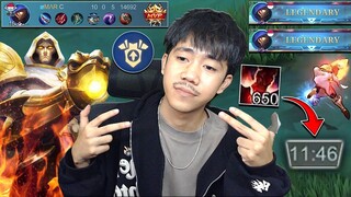 ALDOUS 650 STACK BUILD FULL DAMAGE TERCEPAT DI DALAM SEJARAH - Mobile legends