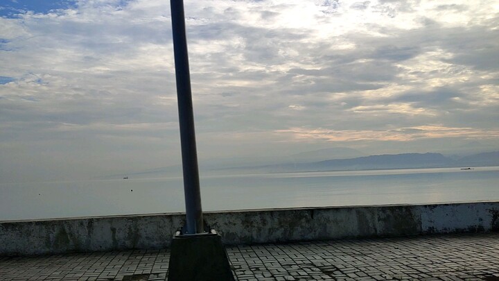 5:30am Cagayan de Oro view :) heading to kinason midway white beach resort