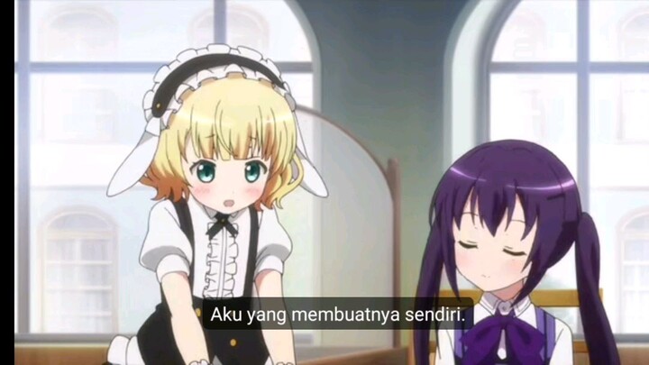 Gochouumun wa usagi desuka (AMV)chiya birthday song 06