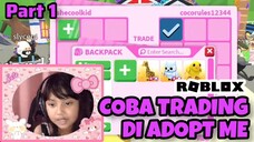 ROBLOX : Coba Trading di Adopt Me Part 1