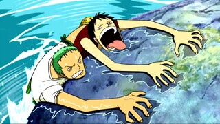 Zoro yang selalu ada buat Kapten Luffy