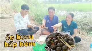 Tư Lần Đầu Làm Ốc Bươu Hấp Hèm Ngon Lạ...